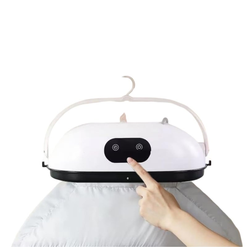 ZAMZIN Portable Clothes Dryer for Apartment & Travel/Mini Foldable Dryer Machine for Baby Clothes, Underwear, Quick-Dry, Energy-Saving Electric Dryer with Timer, Remote Control & Dryer Bag, Easy to Use - Image 4