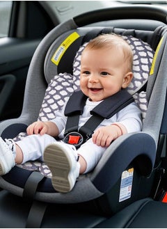 Generic Infant Car Seat Insert, Baby Carseat Head & Body Support for Newborn, 2-in-1 Reversible Baby Car Seat Cushion, Soft Stroller Cushion Insert for Car Seats, Bouncer, Strollers, Swing (Cloud)  - Image 5