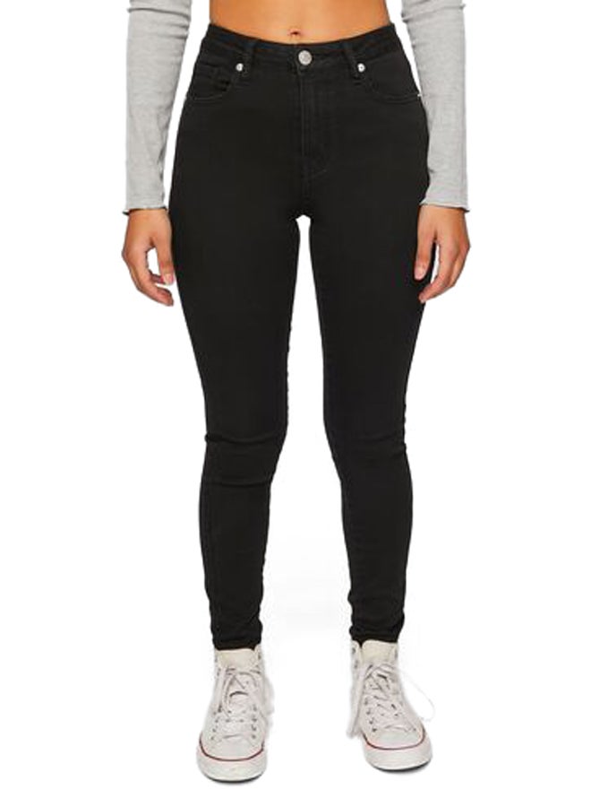 FOREVER 21 بنطال جينز متعرج ضيق للغاية - Image 1