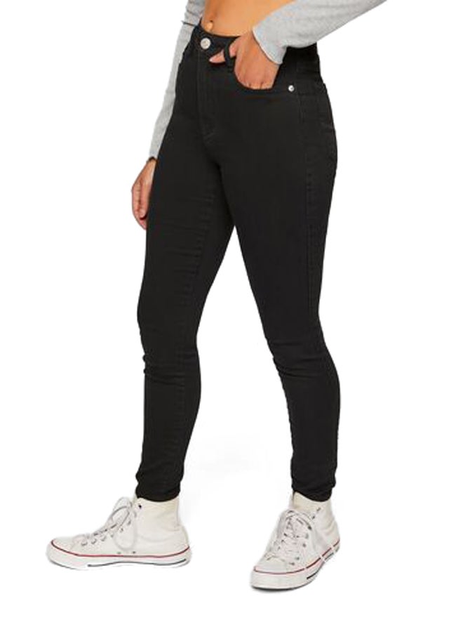 FOREVER 21 بنطال جينز متعرج ضيق للغاية - Image 2