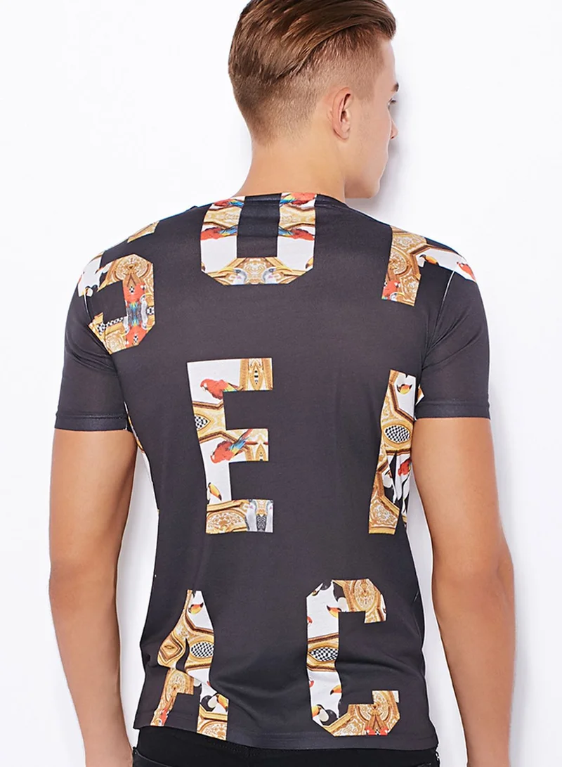 Supremacy Salute Gold T-Shirt