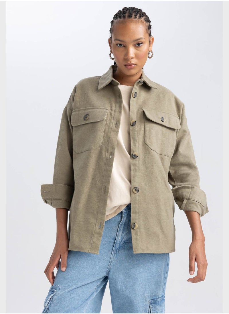 DeFacto - Button Detail Jacket - Image 1