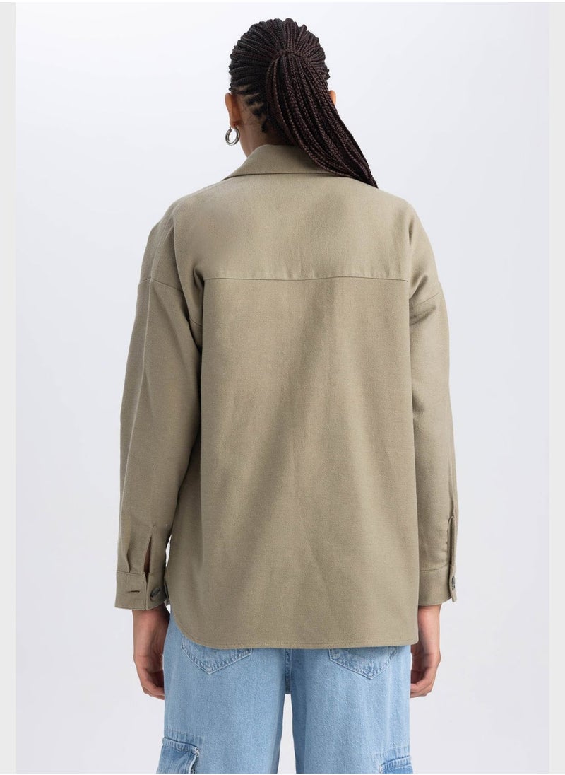 DeFacto - Button Detail Jacket - Image 1