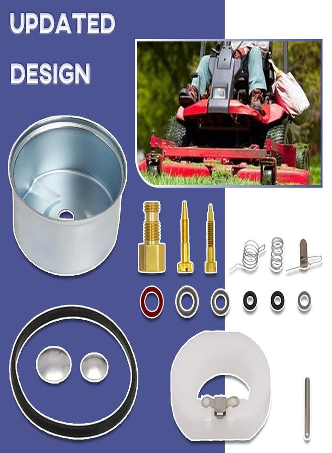 Earlyred 632347 Carburetor Rebuild Float Kit for Tecumseh Coleman Generator Snowblower 6HP 8HP 10HP HM100 HSMK80 Engine 631951 632019a 631700 Float Bowl - Image 3