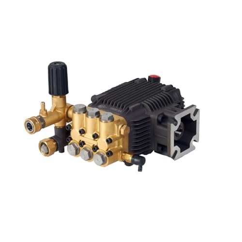 Canpump CF 3030 G Pressure Washer Pump – 3000 PSI, 3.1 GPM, 3/4″ Shaft, Horizontal, Triplex, External Unloader – Commercial Grade Replacement Power Washer Pump – For 6.5 HP Gas Engines - Image 1