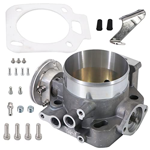 Tektall 70mm Intake Manifold Throttle Body Replace for K-Series K20 K24 RBC/RRC/PRB/PRC Pattern Acura RSX - Image 1
