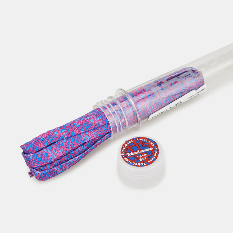 TUBELACES Flat Shoelaces (5 Pieces)