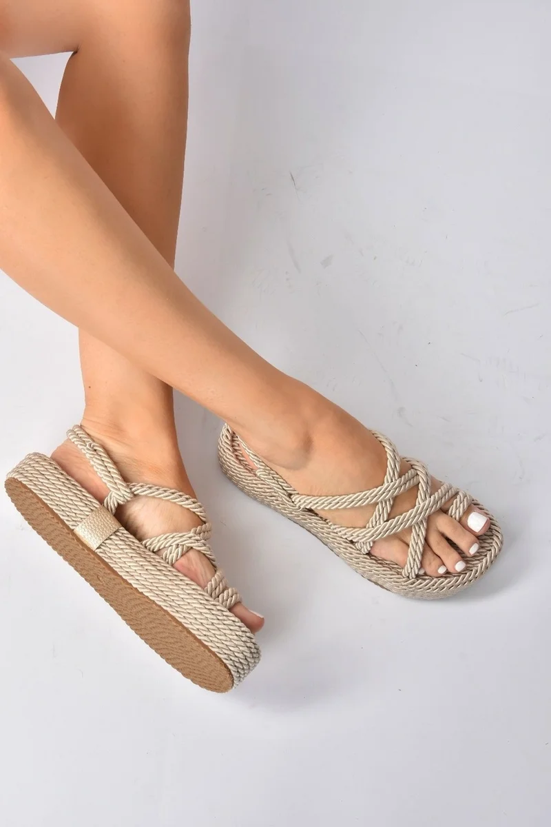 فوكس شوز Ten Fabric Women's Sandals H596021304