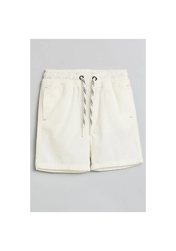 R&b Solid Shorts with Drawstring Waist
