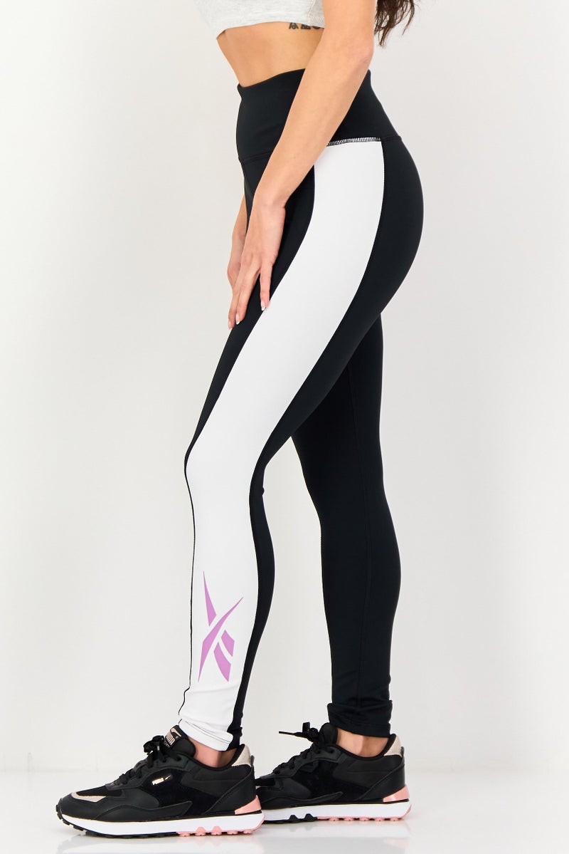 Reebok Women Sportswear Fit Training Leggings, Black - Image 4
