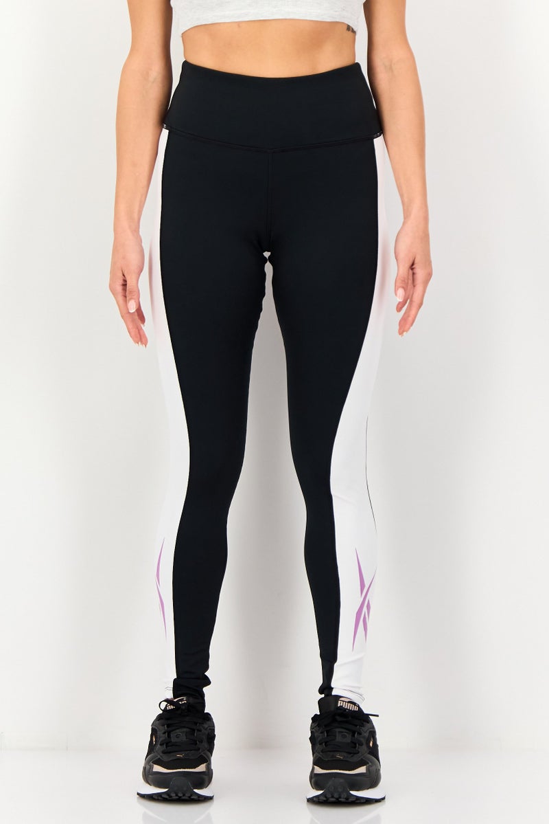 Reebok Women Sportswear Fit Training Leggings, Black - Image 1