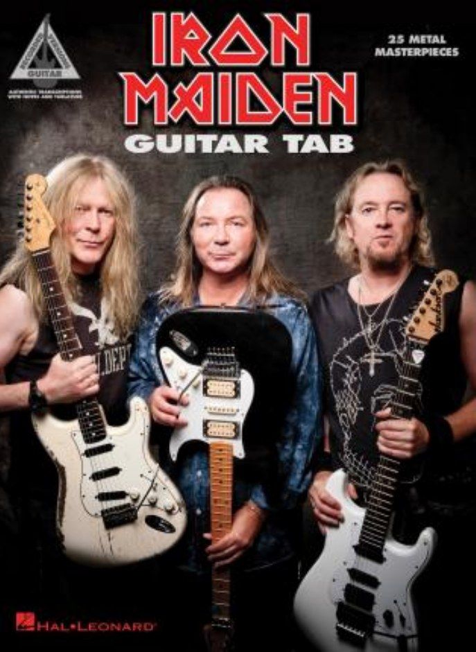IRON MAIDEN GUITAR TAB 25 METAL MASTERPI