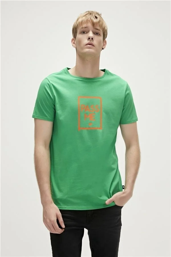 باد بير PASS ME T-SHIRT BLACK Men's T-Shirt 23.01.07.022-C13