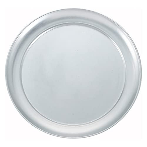 Winco Pizza Pan, 8-Inch, Wide Rim - Image 1