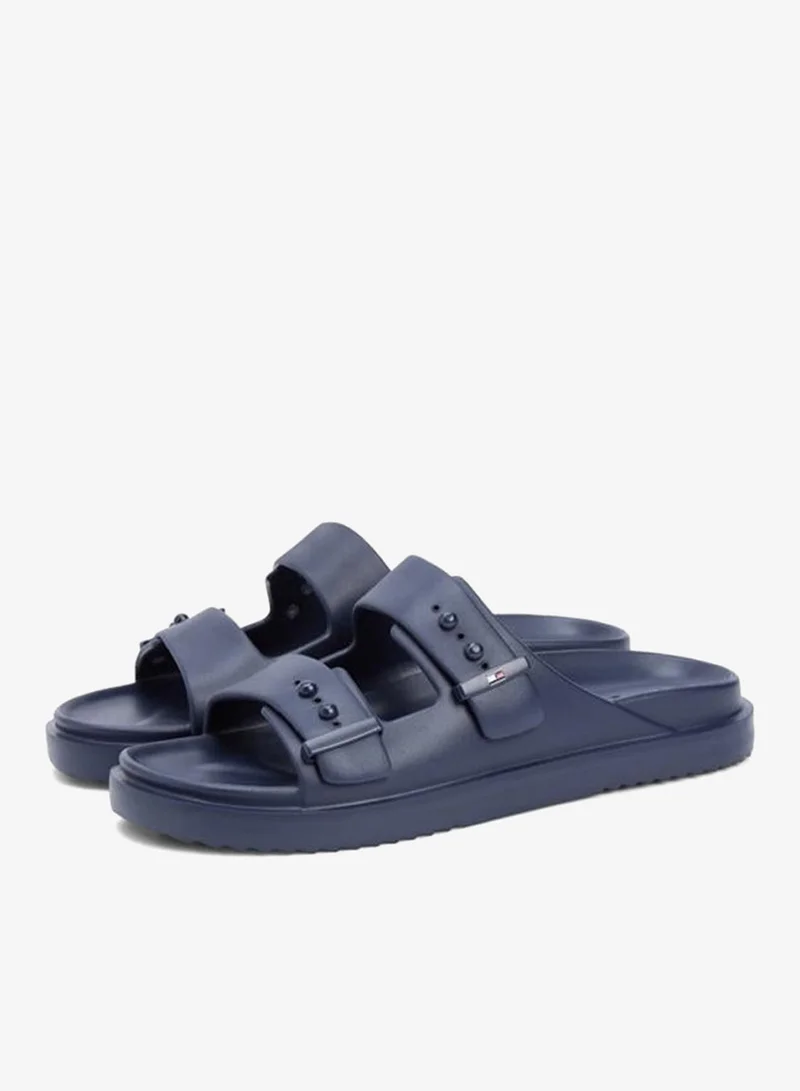 Tommy Hilfiger Desert Sky Lightweight Pin Buckle Serrated Pool Slides for Men | Best Price UAE
