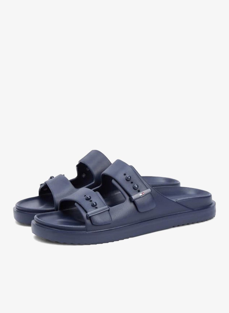 TOMMY HILFIGER Lightweight Pin Buckle Serrated Pool Slides - Image 4