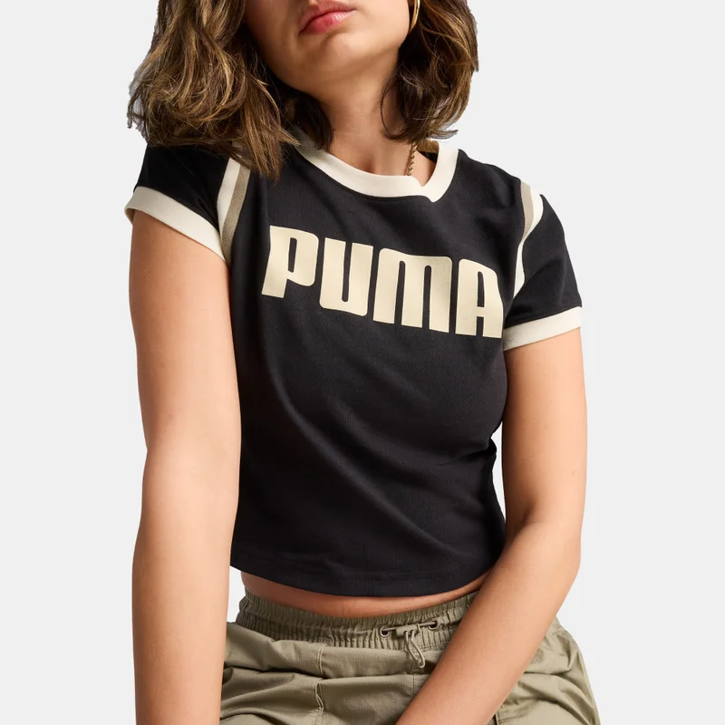 PUMA Women's FUTURE.PUMA.ARCHIVE Graphic Crop Top