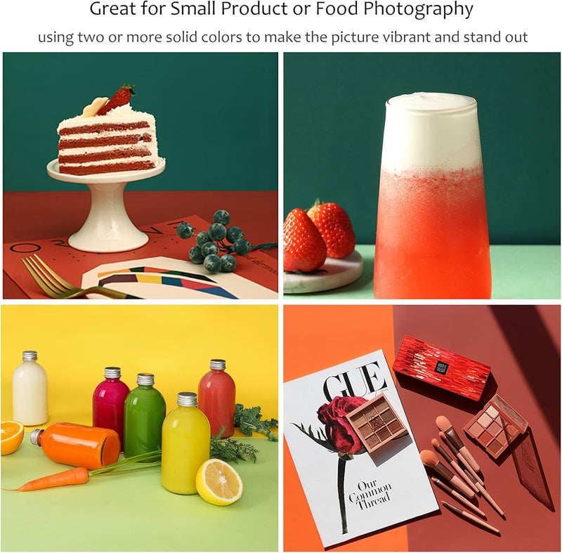 BPA 9Pcs PVC Morandi Photography Background Set - Image 3