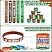 PIXHOTUL 40 Pieces Football Party Favors Silicone Wristbands and Rubber Bracelets for Game Day Teens Birthday Theme Party Team Awards Presents - Image 4