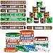 PIXHOTUL 40 Pieces Football Party Favors Silicone Wristbands and Rubber Bracelets for Game Day Teens Birthday Theme Party Team Awards Presents - Image 2