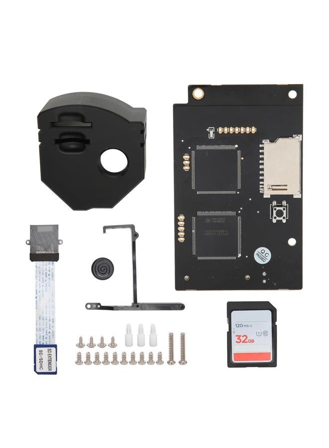ciciglow for GDEMU Optical Drive Simulation Board, V5.15b Repair Part Optical Drive for Sega Dreamcast Game Console VA1 Host, with 32G Game Storage Card Black - Image 1