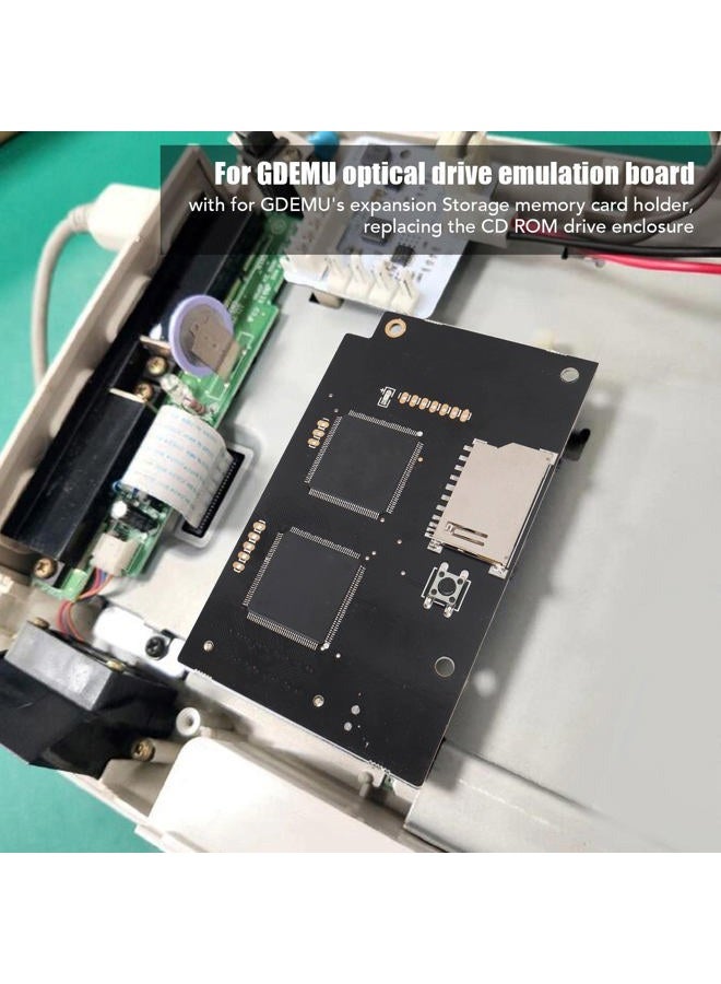 ciciglow for GDEMU Optical Drive Simulation Board, V5.15b Repair Part Optical Drive for Sega Dreamcast Game Console VA1 Host, with 32G Game Storage Card Black - Image 2
