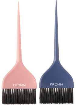 Fromm Color Studio 78 Soft Color Brushes for Professional Hair Stylists Tapered Tips for Faster Application Techniques and Longer Hair Types 2 Pack 