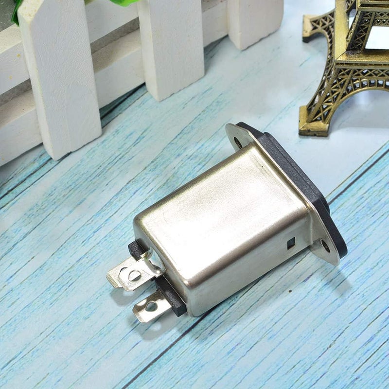 Comimark EMI RFI Filter AC 250V 10A CW1D-10A-T Suppressor Power Line Noise Filter (2Pcs) - Image 4