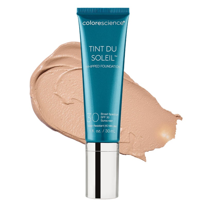 Colorescience Mineral Sunscreen Foundation Tint du Soleil  Medium 1 Fl Oz Pack of 1
