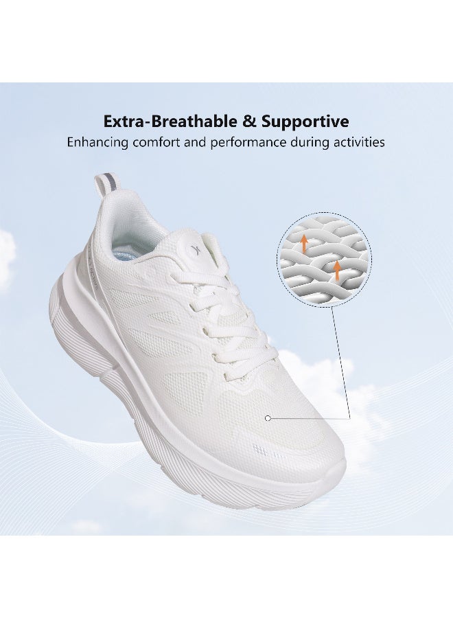 Hawkwell  Women's Cloud Zero Active Walking Tennis Cushion Running Shoes Breathable Athletic Gym Workout Jogging Sports Sneakers Non Slip Medical Work Shoes - Image 5