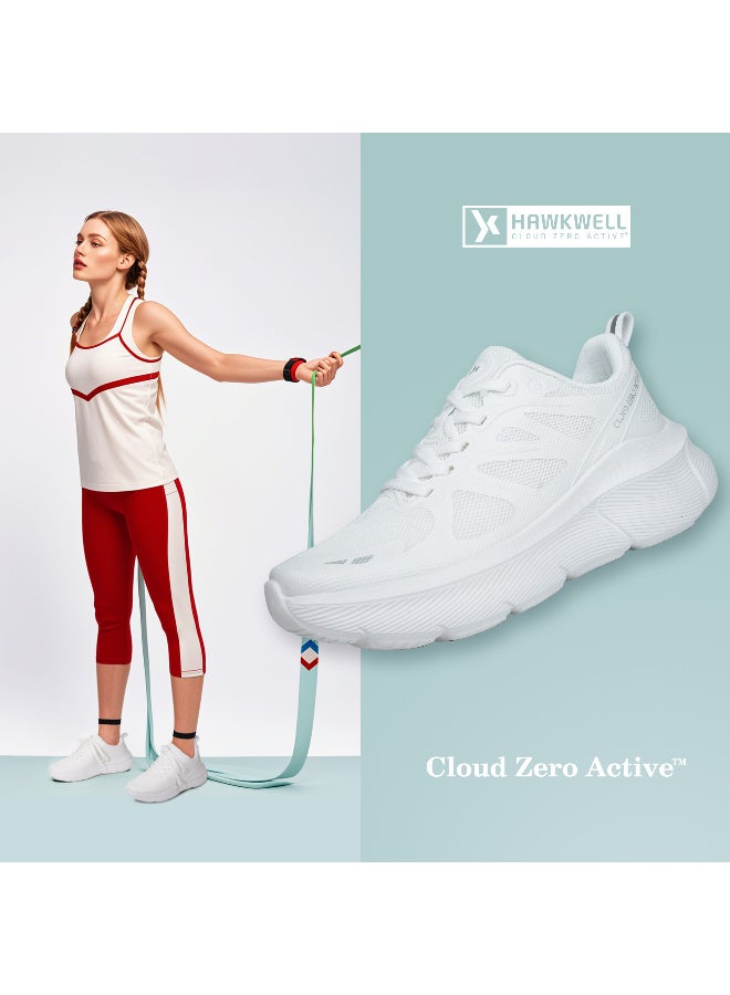 Hawkwell  Women's Cloud Zero Active Walking Tennis Cushion Running Shoes Breathable Athletic Gym Workout Jogging Sports Sneakers Non Slip Medical Work Shoes - Image 3