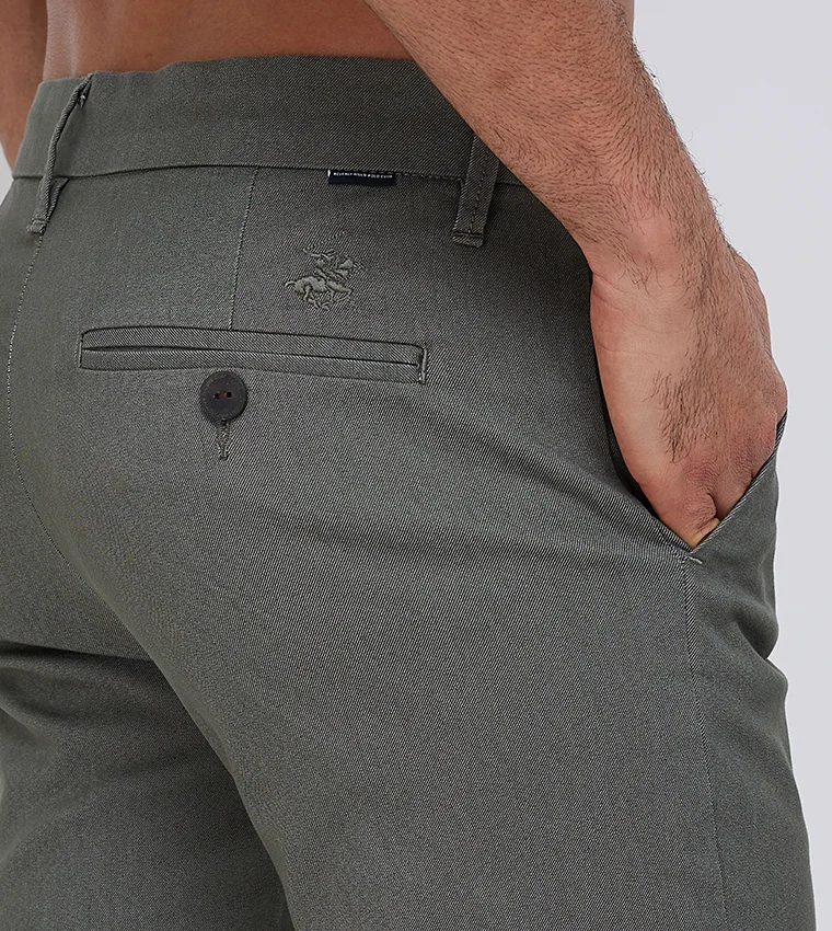 بيفرلي هيلز بولو كلوب بنطلون كاجوال بقصة ضيقة