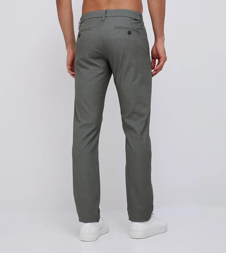 BEVERLY HILLS POLO CLUB Slim Fit Casual Pants