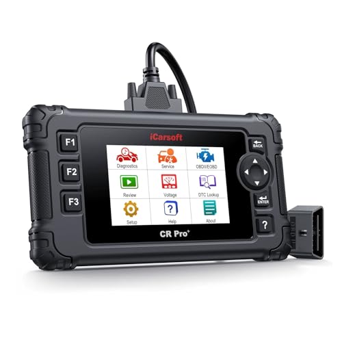 iCarsoft CR Pro+ | Outil Diagnostic Automobile Multimarques OBD2 | Lecture et effacements Codes défauts | Reset FAP | Codage Injecteurs | Purge ABS et autres fonctions - Image 3