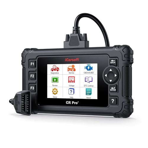 iCarsoft CR Pro+ | Outil Diagnostic Automobile Multimarques OBD2 | Lecture et effacements Codes défauts | Reset FAP | Codage Injecteurs | Purge ABS et autres fonctions - Image 4