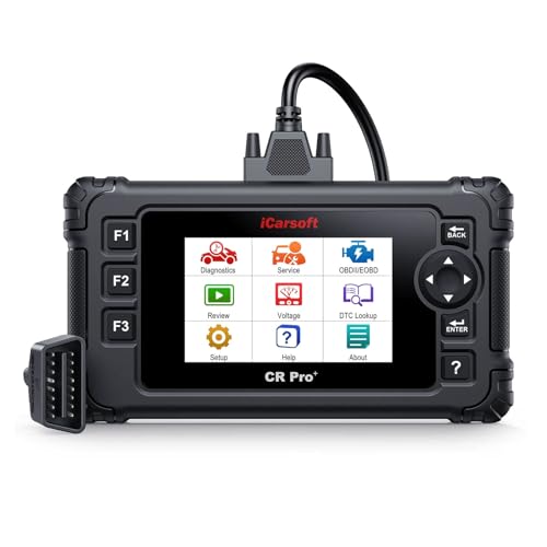 iCarsoft CR Pro+ | Outil Diagnostic Automobile Multimarques OBD2 | Lecture et effacements Codes défauts | Reset FAP | Codage Injecteurs | Purge ABS et autres fonctions - Image 2