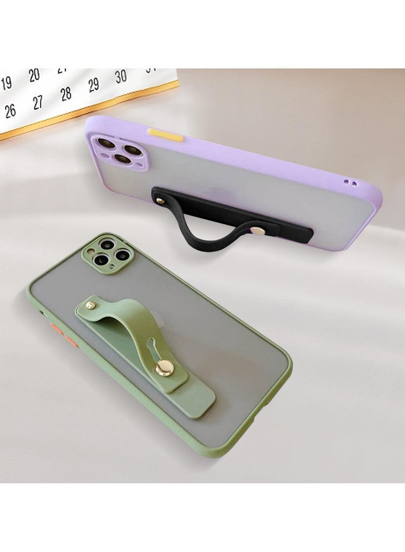 5 Pcs Phone Grip Holder, Finger Cell Phone Grip, Silicone Finger Strap, Telescopic Mobile Phone Holder for All Smartphones grip - Image 5