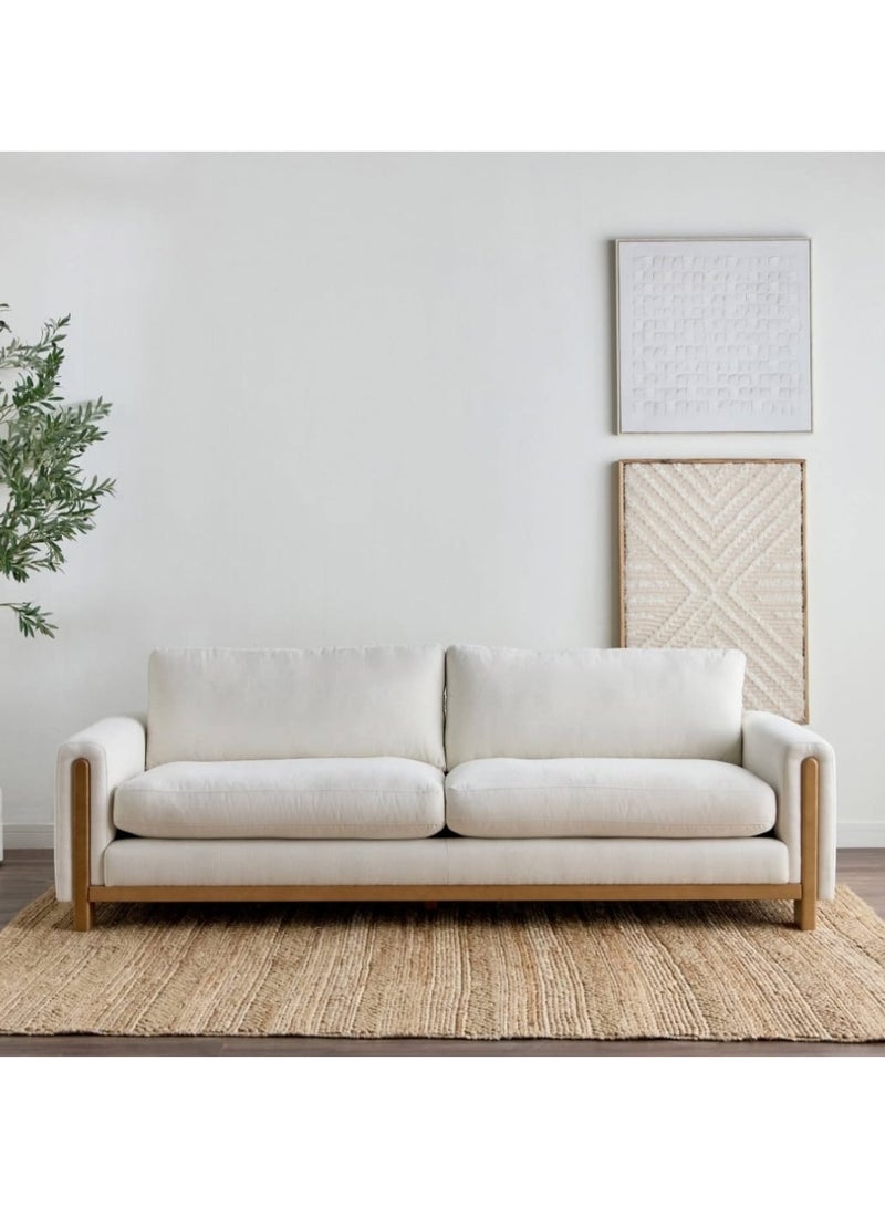 Other Manufacturer Modern American sofa for 3 people, size 200 x 90 x 85 cm - Image 2