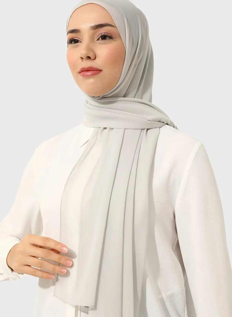 Tuva Shawl by Modanisa Chiffon Lightweight Scarves
