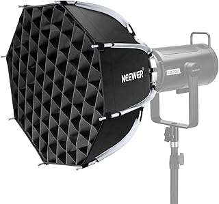 Neewer Neewer NEEWER 18"/45cm Octagonal Softbox, Quick Release Bowens Mount Softbox with Honeycomb Grid, Light Diffusers, Bag - Image 1