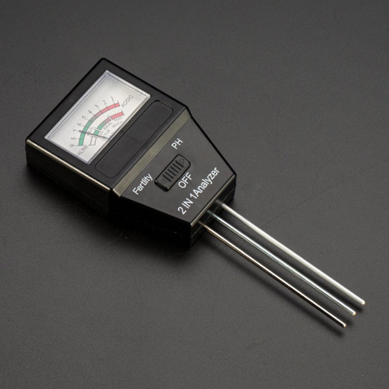 Soil PH Fertility Analyzer 2 in 1 Fertility PH Tester - 3-Probe Detection Pointer Dial for Garden Greenhouse Farm - Image 5