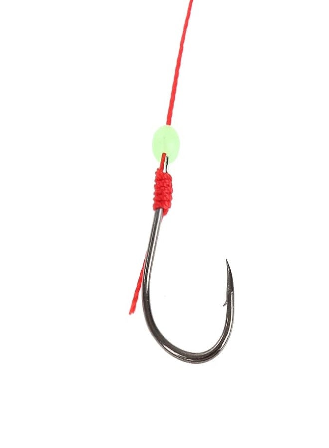 RedOak High Power Nylon Jacketed Sharp Fishing Hook - Pack of 4 - No :7 - Image 2