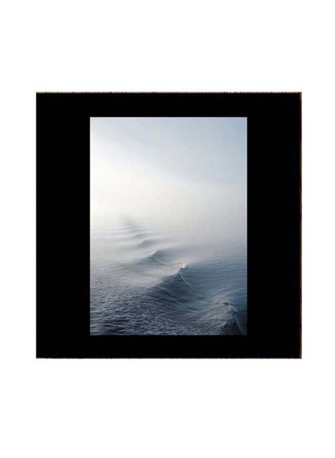 RYN Nature Themed Wall Art Black/White/Blue 30x30centimeter - Image 2