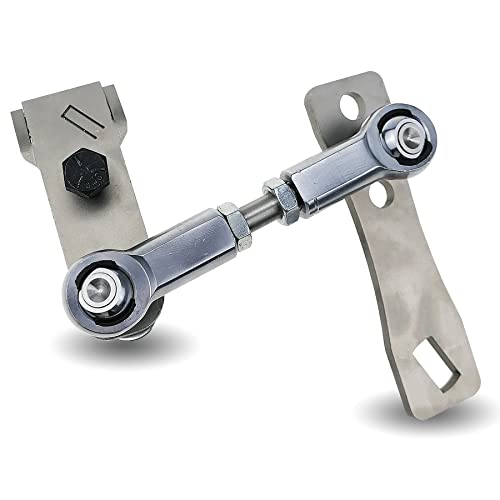 GUZIKO Transfer Case Linkage Kit Fits for Jeep Cherokee XJ Comanche MJ 1986-2001 New Stainless Steel Material Easy to Install - Image 1