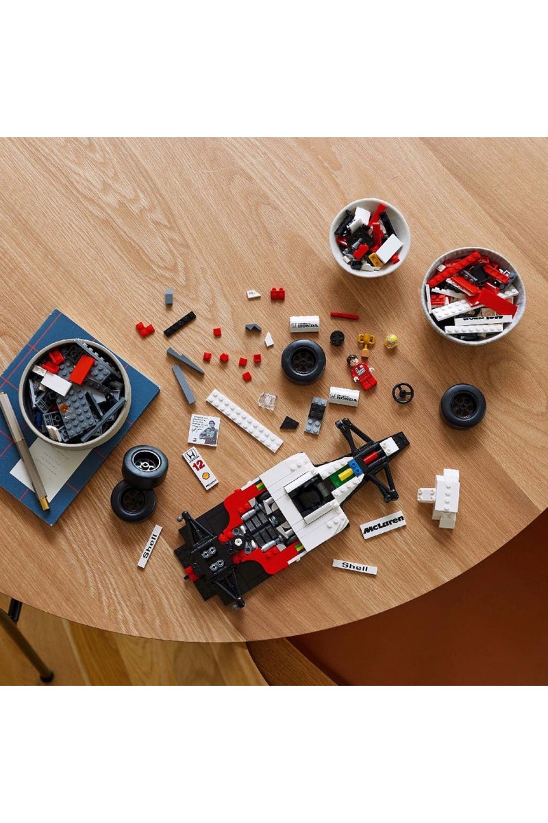 ليغو مجموعة البناء أيقونات ماكلارين MP4/4 وآيرتون سينا 10330 للبالغين (693 قطعة - Image 5