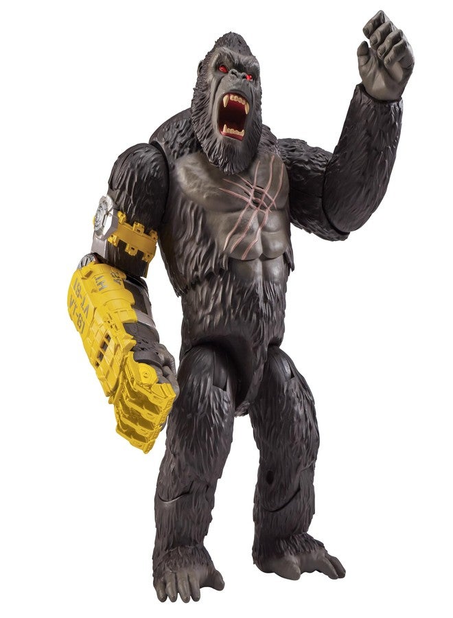 Monsterverse بلاي ميتس غودزيلا × كونغ: مجسم كونغ الضخم الفاخر ذو لكمة القوة مقاس 13 بوصة - Image 1