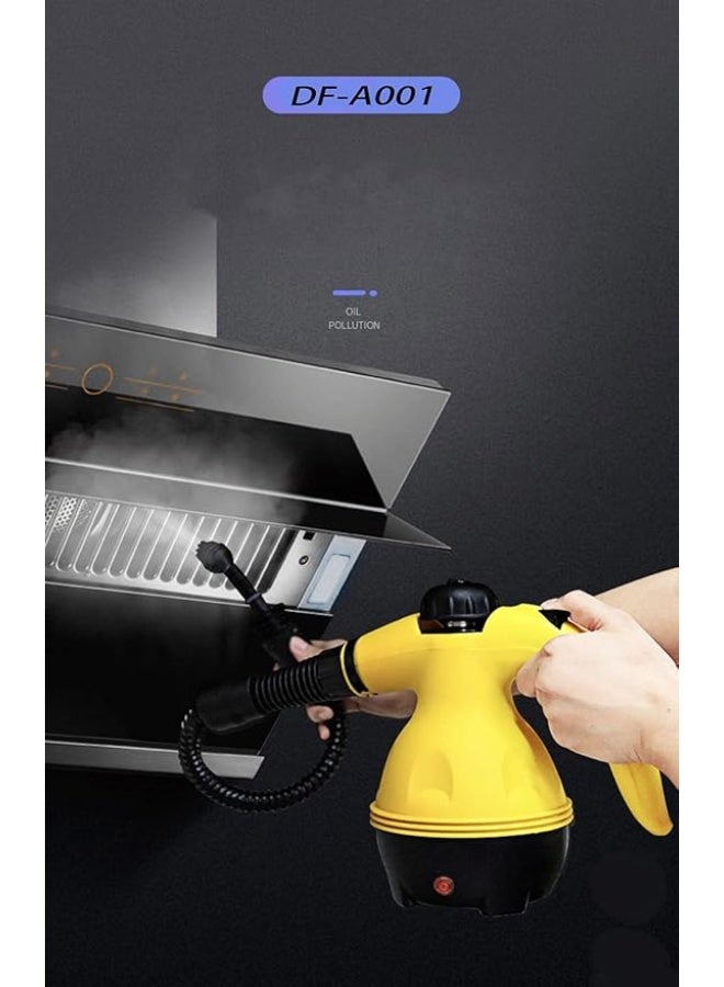 Handheld steam cleaner, yellow/black - Image 5