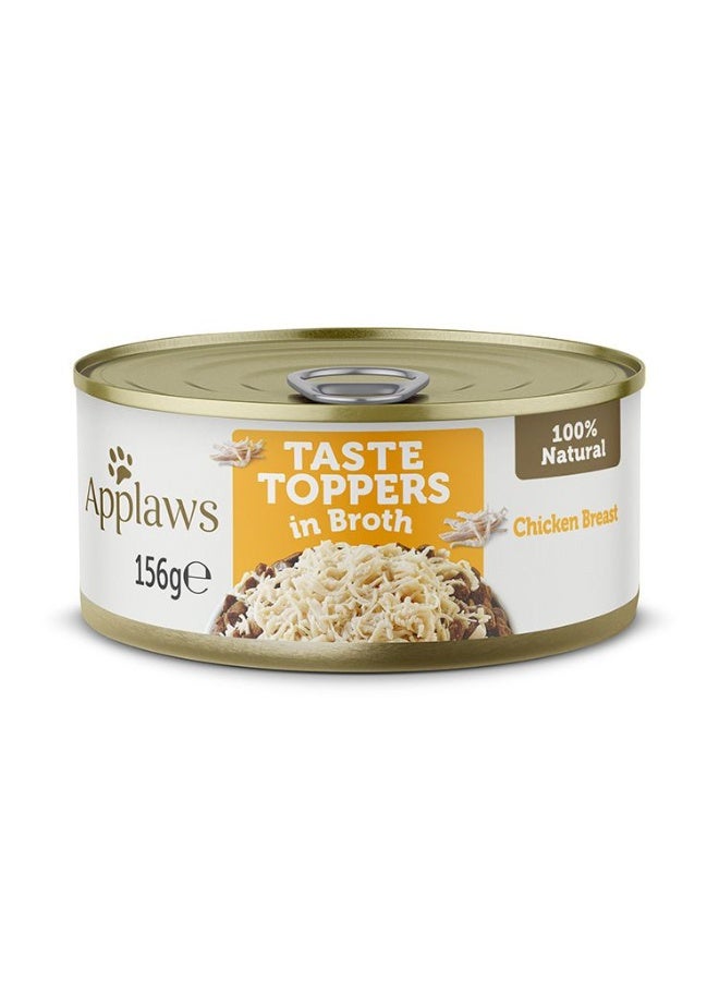 Applaws Taste Topper in Gravy Chicken Breast Dog Food 156 grams Can,(Pack of 12) - Image 2