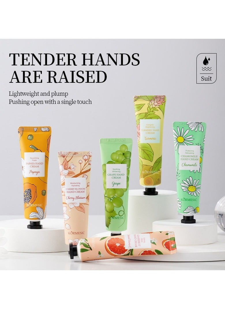 2-Pack Grapefruit Hand Cream 30g | Refreshing Moisture, Keeps Hands Soft