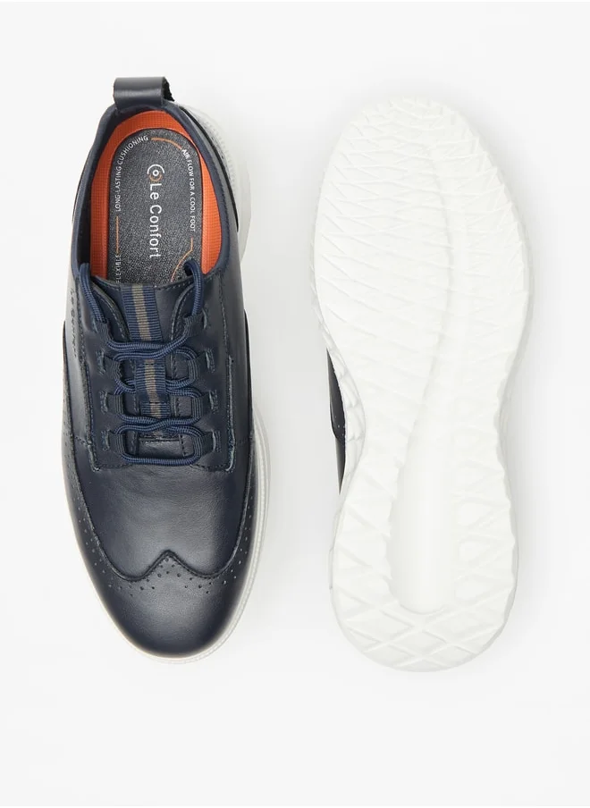 لو كونفورت Mens Casual Comfort Lace up